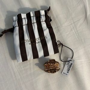 Brand new never been worn with tags Henri Bendel, crystal  hair clip!!
